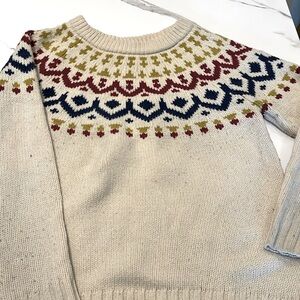 J Crew Fair Isle Sweater